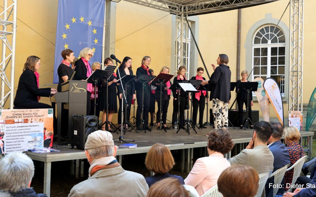 Chorkonzert auf Schloss Dyck am Pfingstmontag 2024